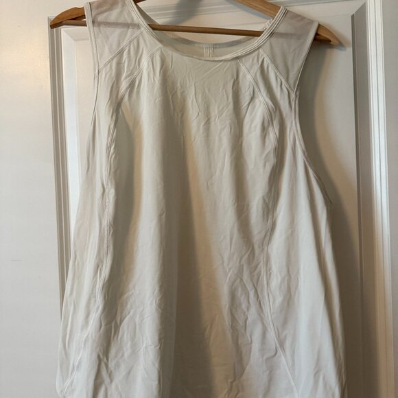 lululemon athletica "Sculpt" Tank White Size 10 - Picture 1 of 3